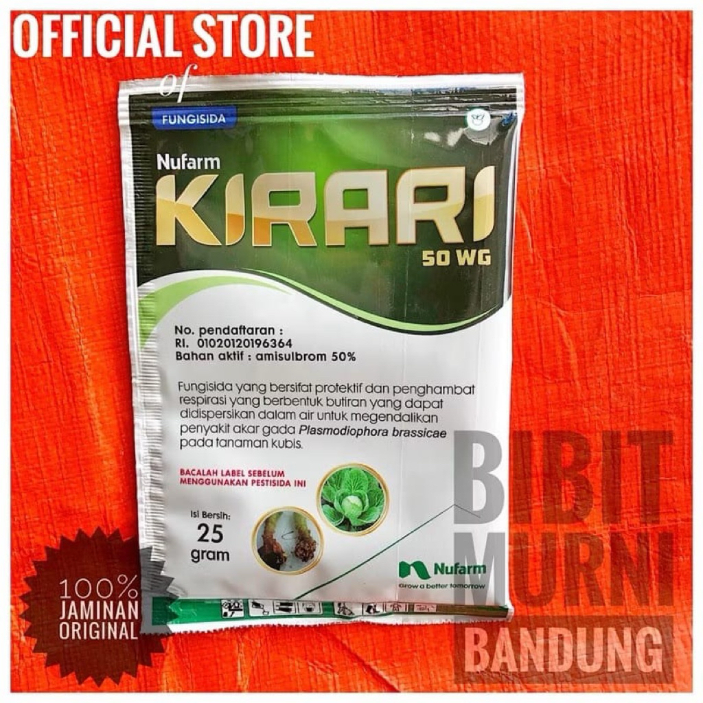 FUNGISIDA KIRARI 50 WG 25 GRAM