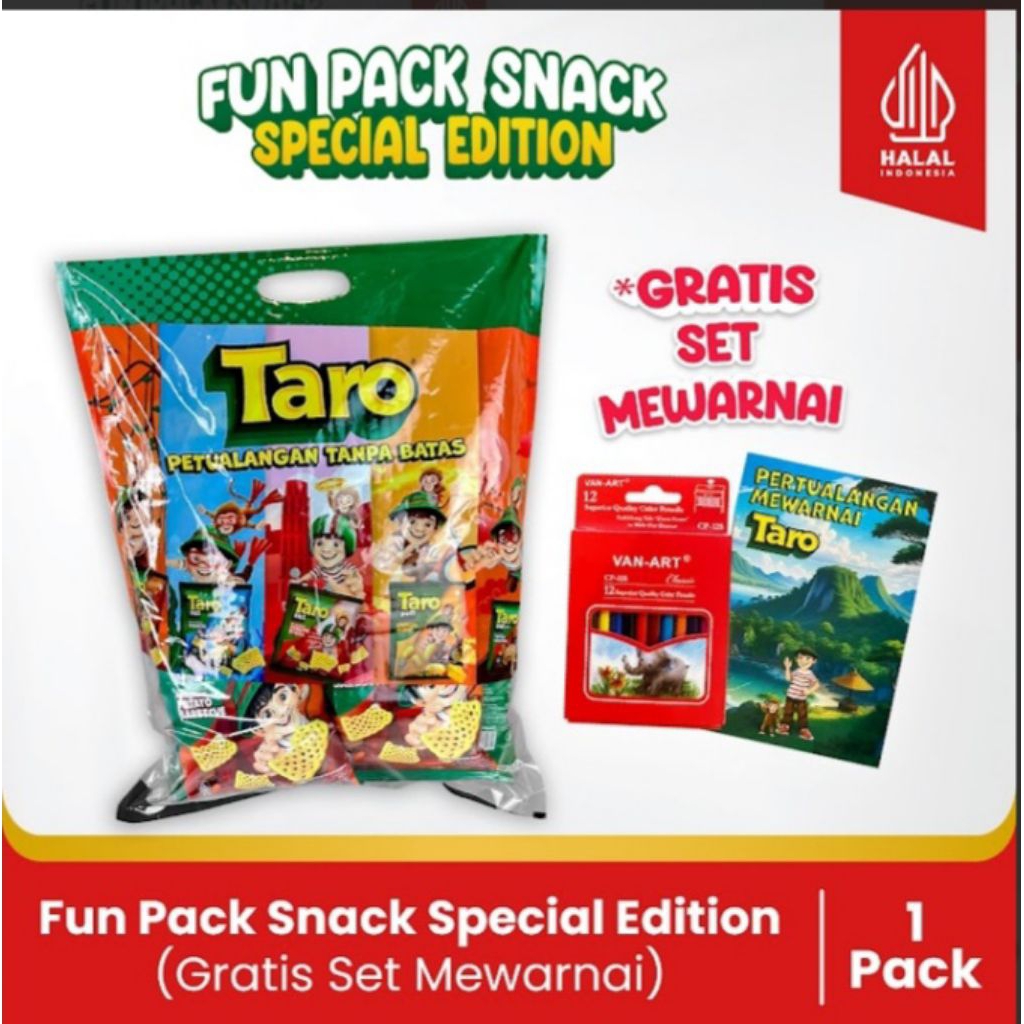

Fun Pack Snack Spesial Edition-Paket Hampers Anak-(Gratis Set Mewarnai Lengkap)