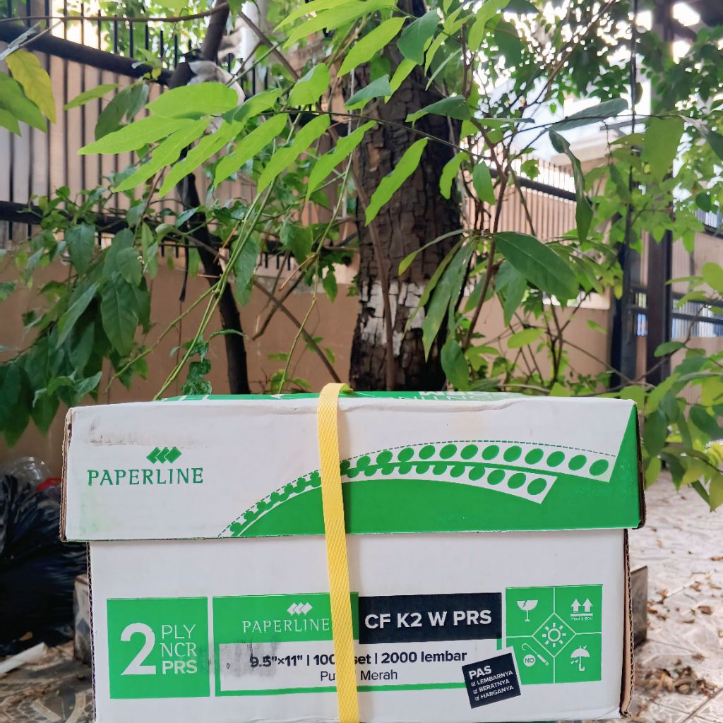 

Kertas Continuous form Paperline 9.5 x 11 2 ply (K2) full & PRS / bagi 2