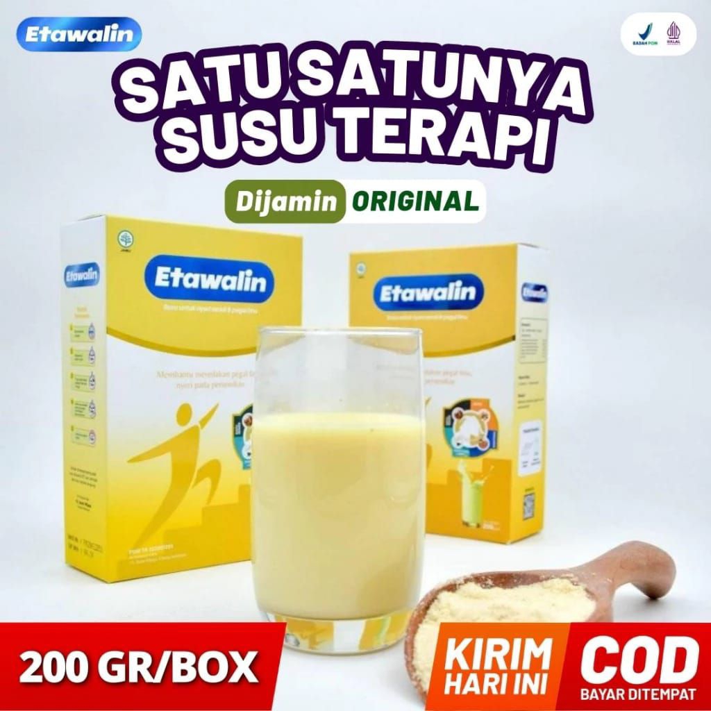

Etawalin Susu Kambing Etawa Atasi Nyeri Sendi Otot Tulang Lutut Kaki