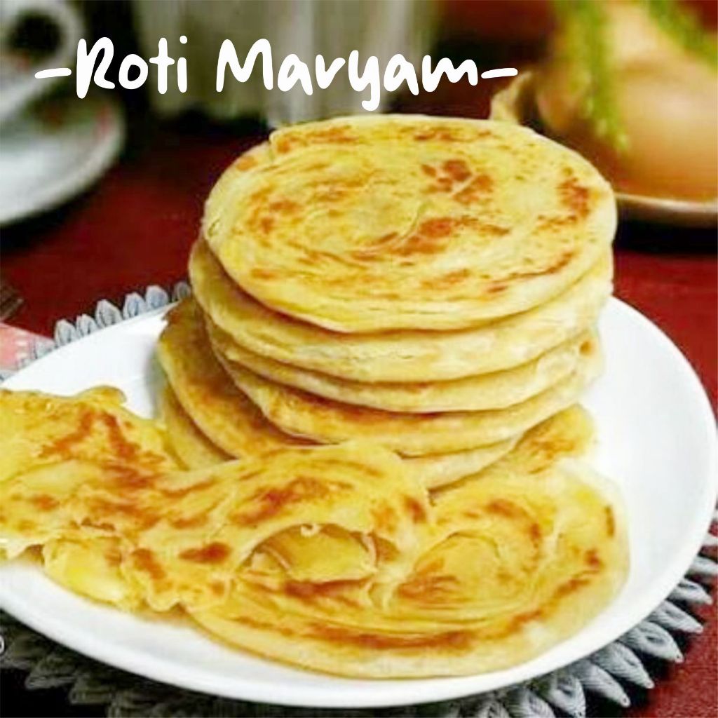 

Roti Maryam Jumbo 13cm isi 5pcs, Roti Canai, Cemilan Sehat