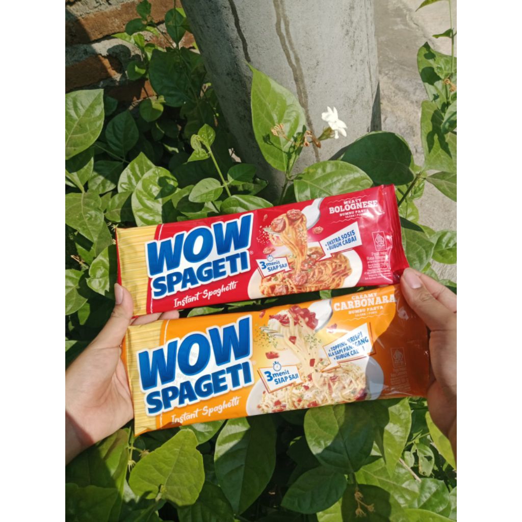 

Mie Instan WOW Spaghetti Noodles Ready Stock