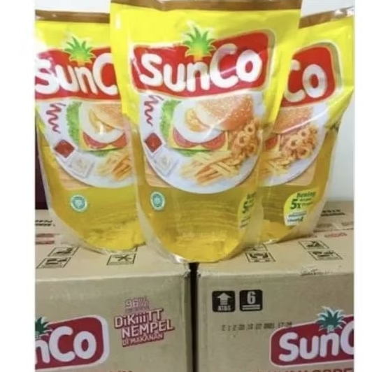 

sunco 2L kemasan pouch 1 dus isi 6pcs