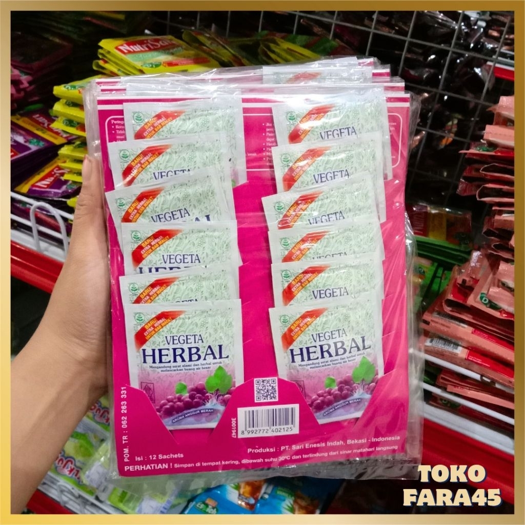 

VEGETA HERBAL SACHET ISI 12
