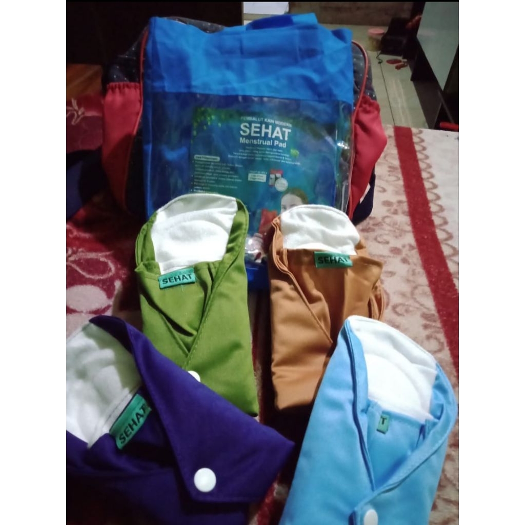 PROMO Pembalut kain merk sehat isi 4pcs dijamin ORI