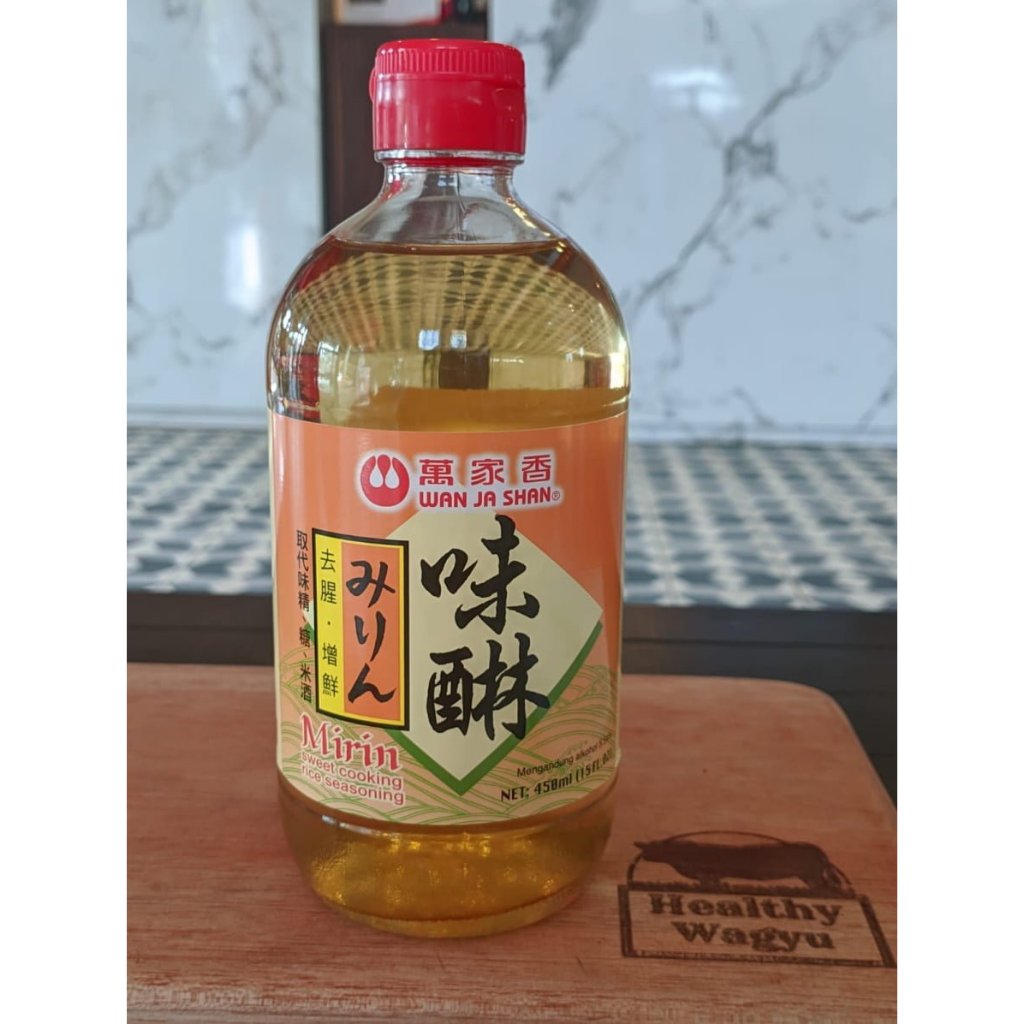 

[oddsolshop] pekanbaru/Wan Ja Shan Mirin Sweet Cooking Seasoning 450GR Saus Manis Jepang Bumbu Masak