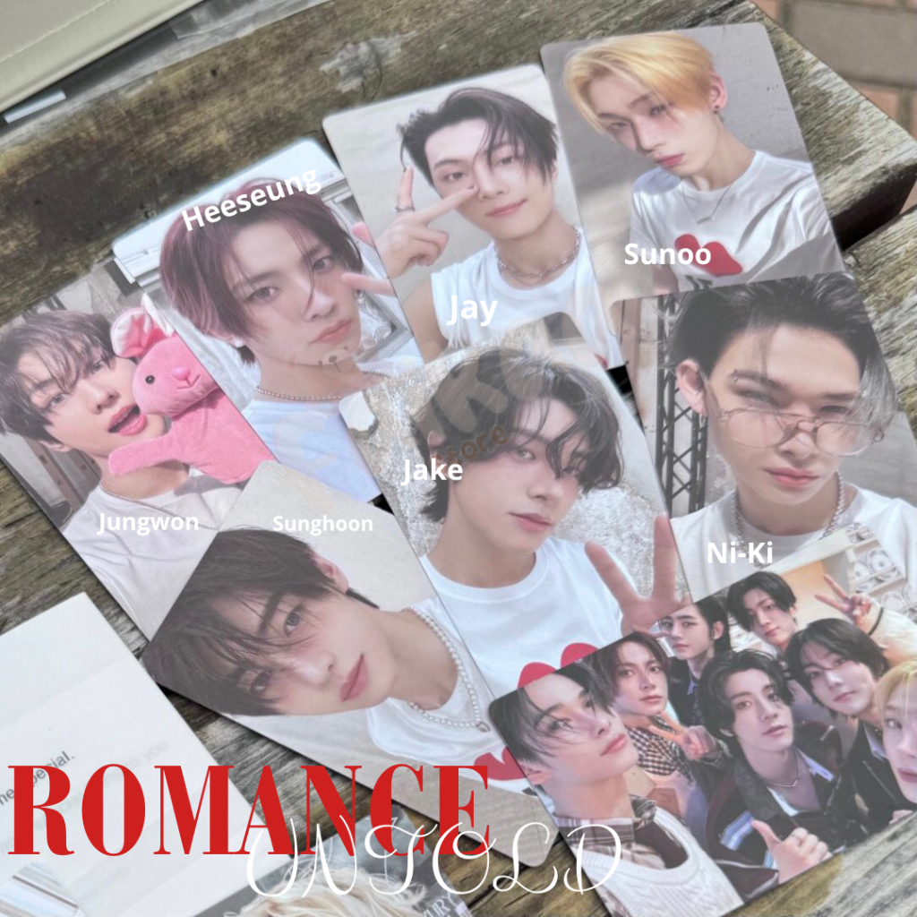 Photocard Official Enhypen weverse versi murah, PC Official good condi