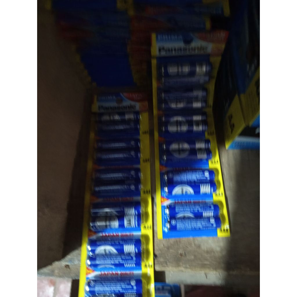 Mycoolcell 12Buah Baterai Aaa Baterai Kecil Abc Biru / Baterai Panasonic Prima Aaa / Batre Remot Tv