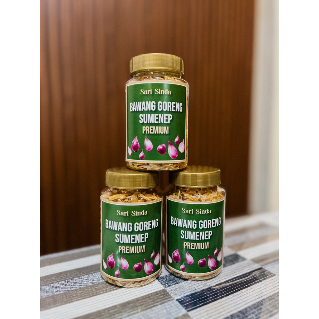 

Bawang Goreng Premium Sumenep 300ml