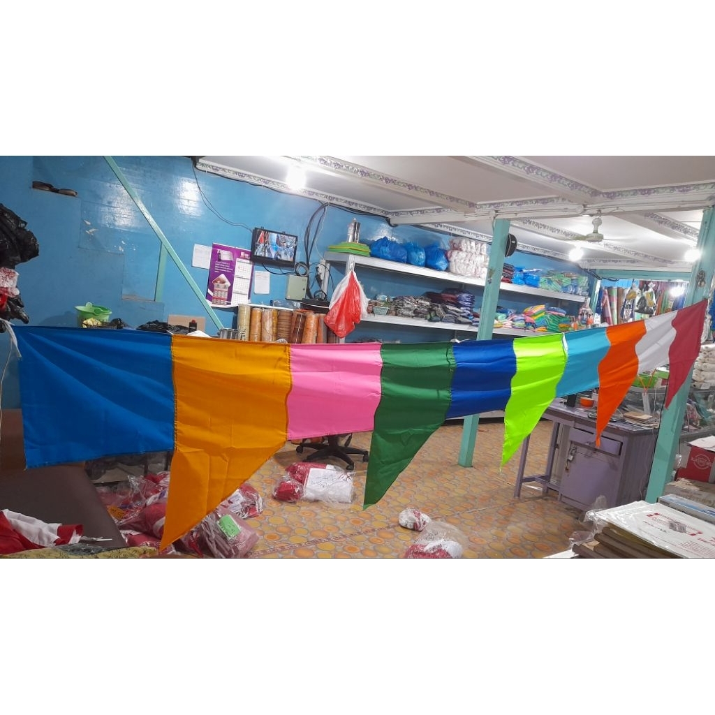 bendera umbul-umbul 4 meter bendera umbul umbul 4 meter warna warni