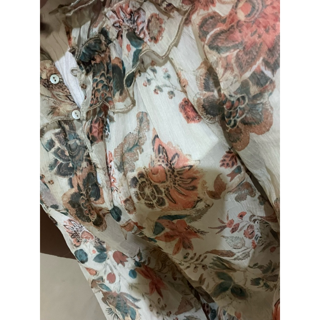 preloved zara blouse