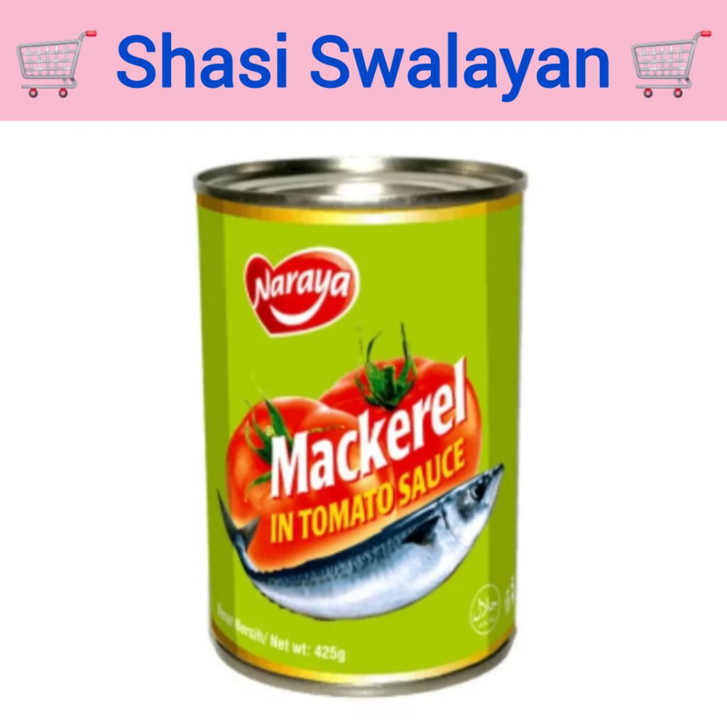 

NARAYA Sarden Mackerel Tomat 425gr