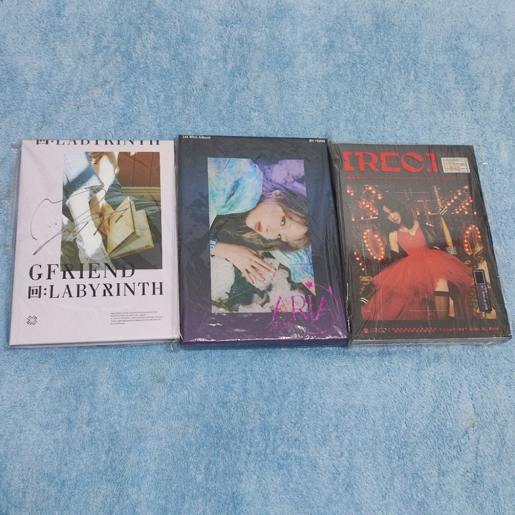 GFRIEND ALBUM ONLY, Labyrinth Signed, Yerin ARIA, Yuju REC.