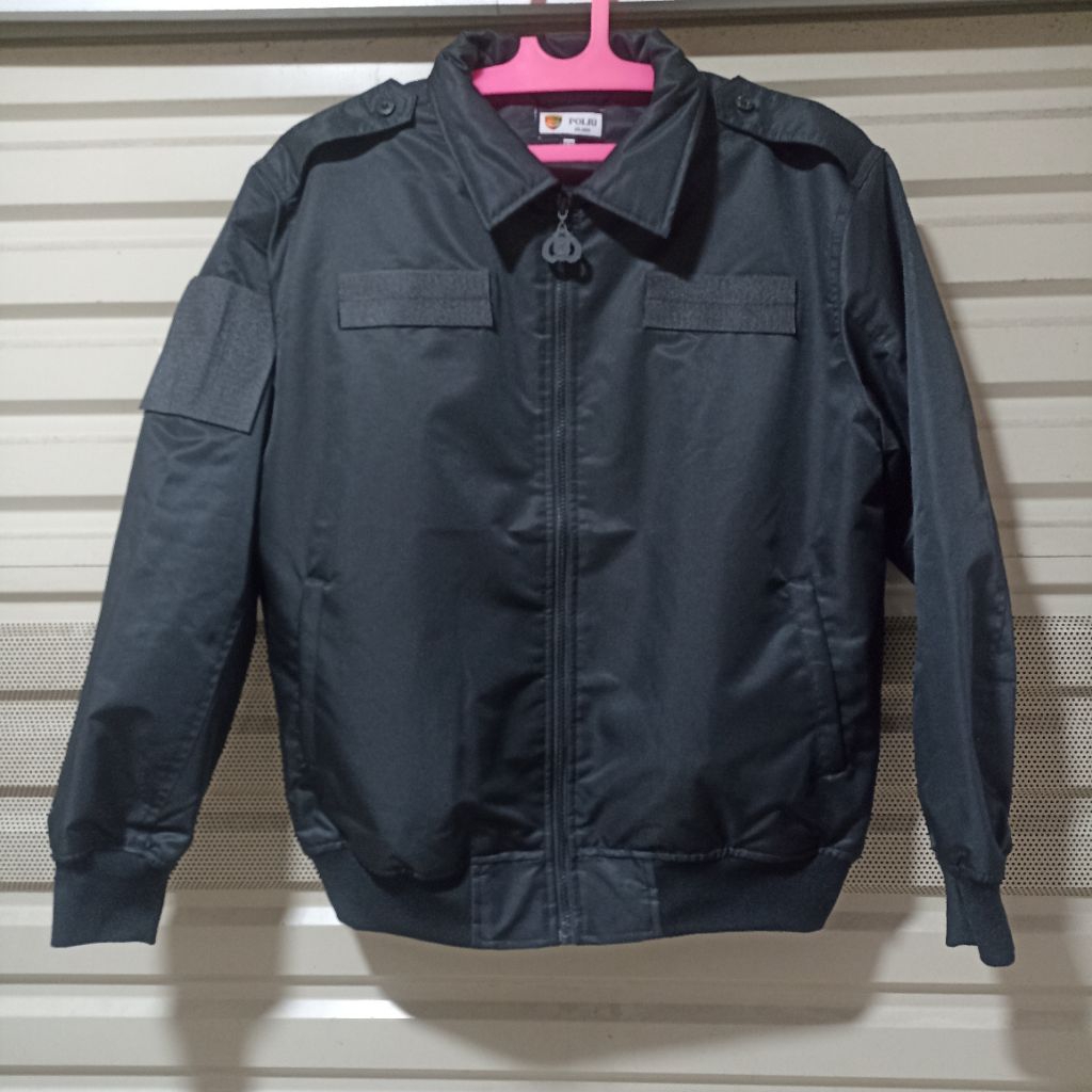 Jaket Hitam JATAH POLRI