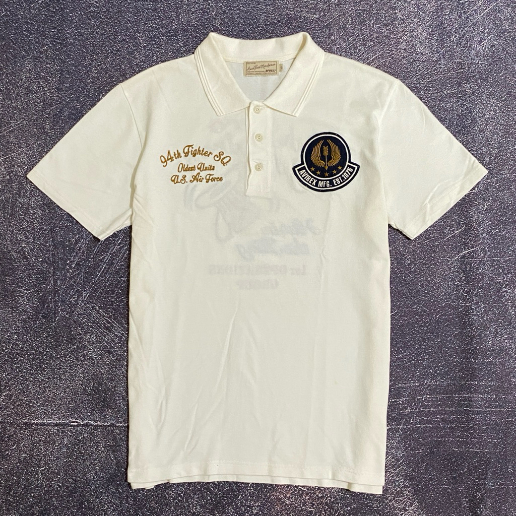 polo shirt avirex squadron ori