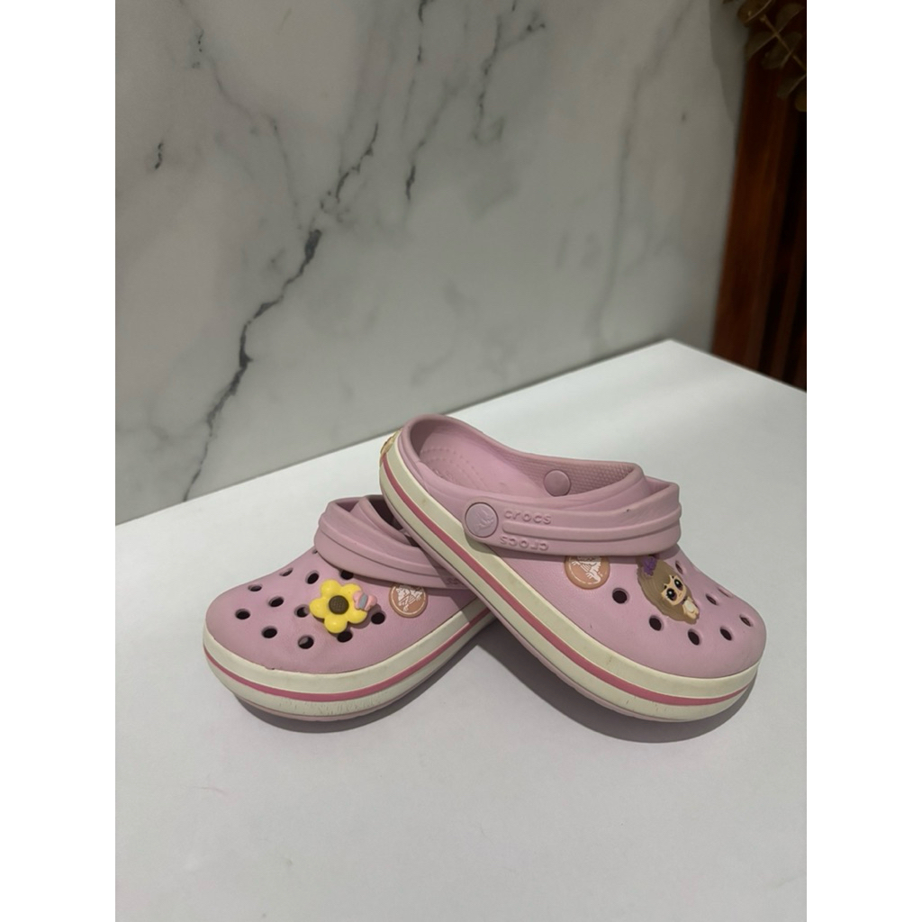 sandal crocs anak original second