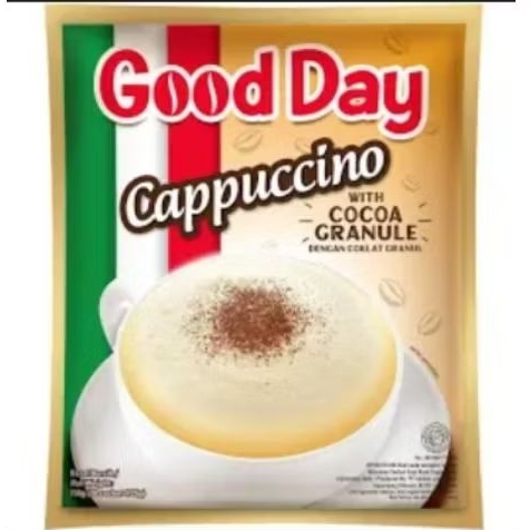 

Good Day Cappucino Granola Kemasan 12 Renceng 1 Dus