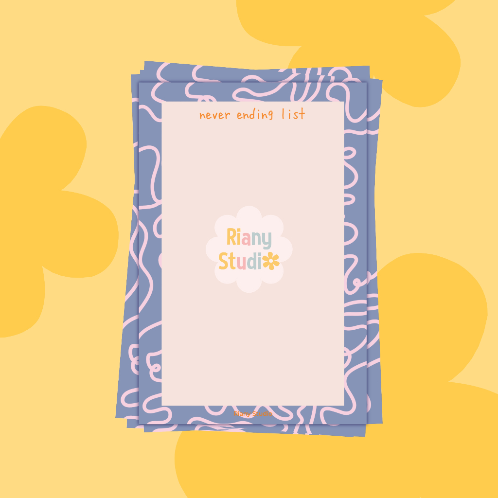 

Riany Studio - Memopad Invinity 8x12