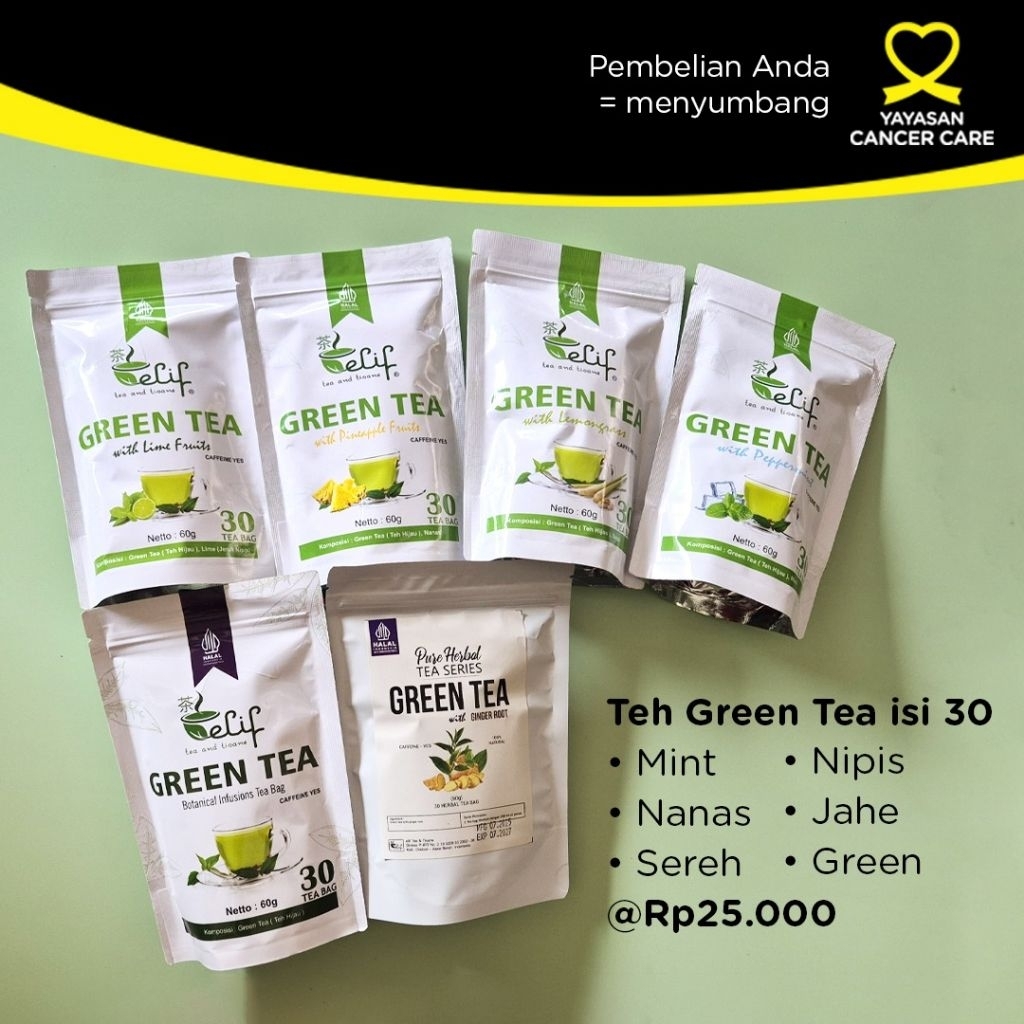 

Elif Tea and Tisane Teh Greentea Teh Hijau