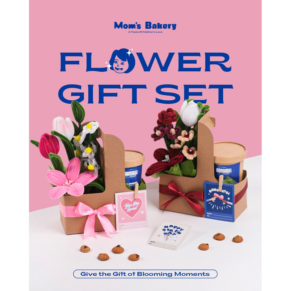 

Flower Gift Set | Mom’s Bakery Bali x Seikat Kelopak