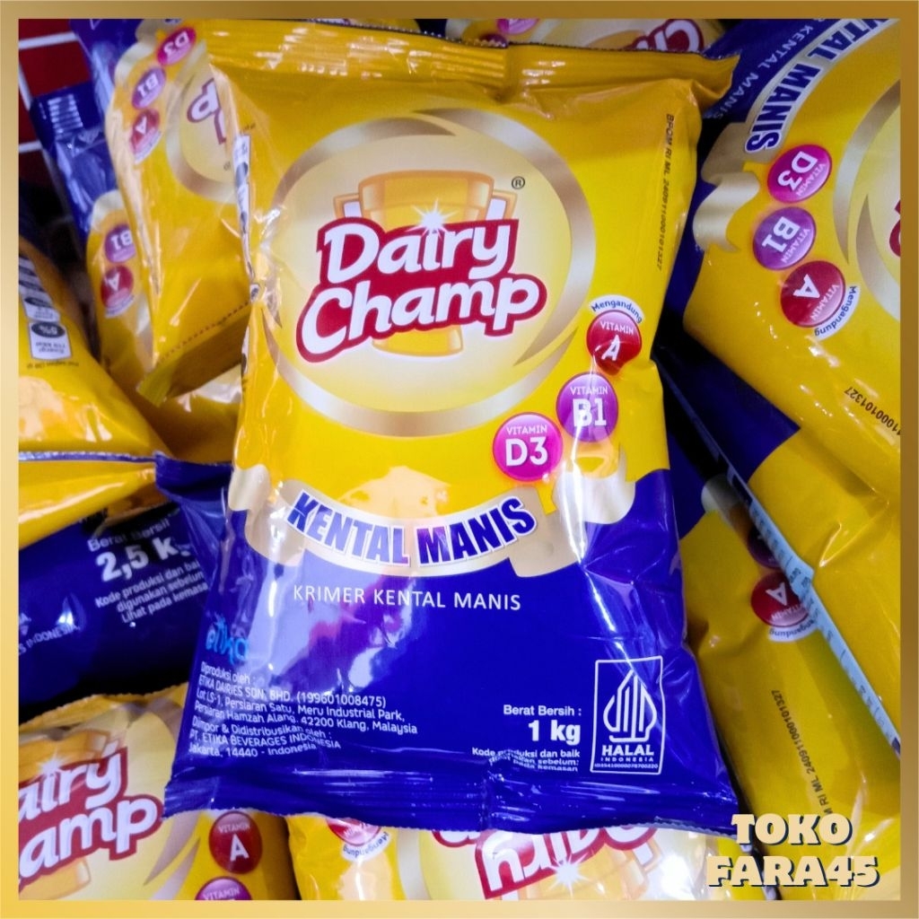 

DAIRY CHAMP KENTAL MANIS KEMASAN 1KG
