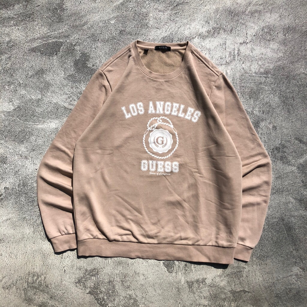 crewneck guess los angeles
