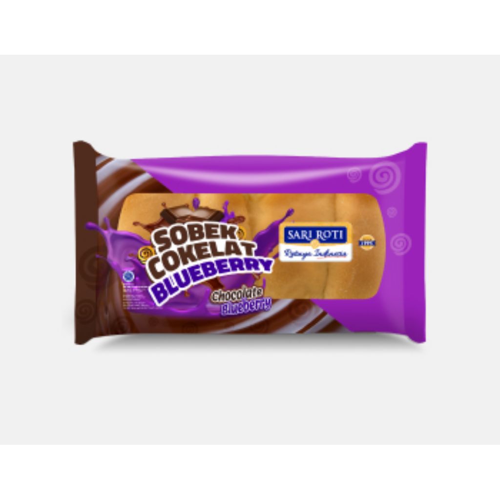

SARI ROTI Sobek Kombinasi Cokelat Blast Blueberry