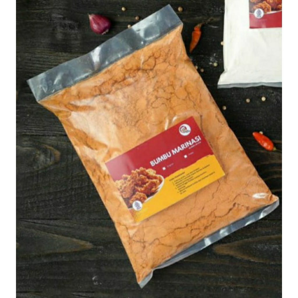 

Master Bumbu Tepung Bumbu Marinasi Merah Ayam goreng Fried Chicken 1 kg Premium