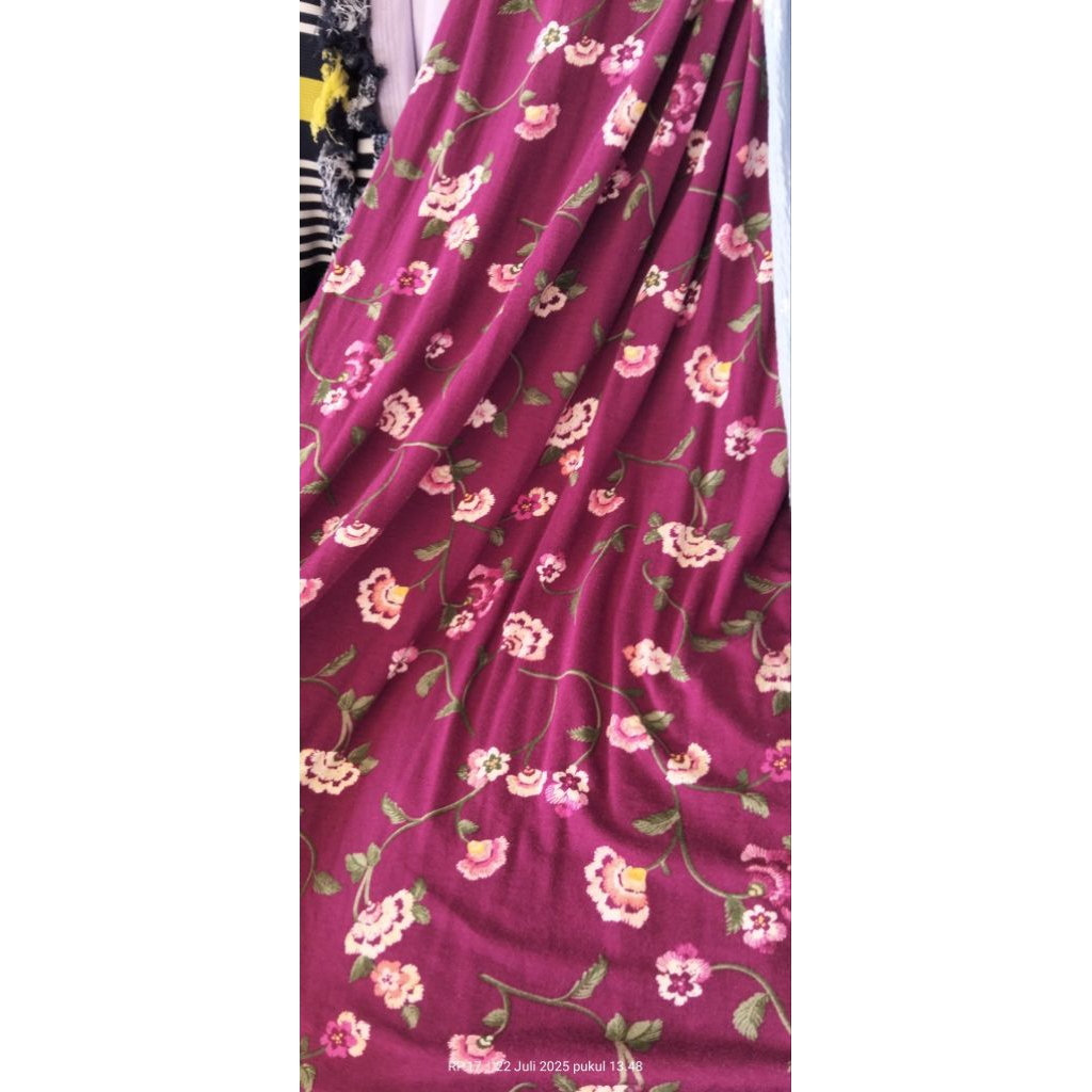 Harga/0,5 m | Kain Spandek Rayon Premium | Kain Spandek Rayon Meteran | Bahan Spandek Rayon Premium 