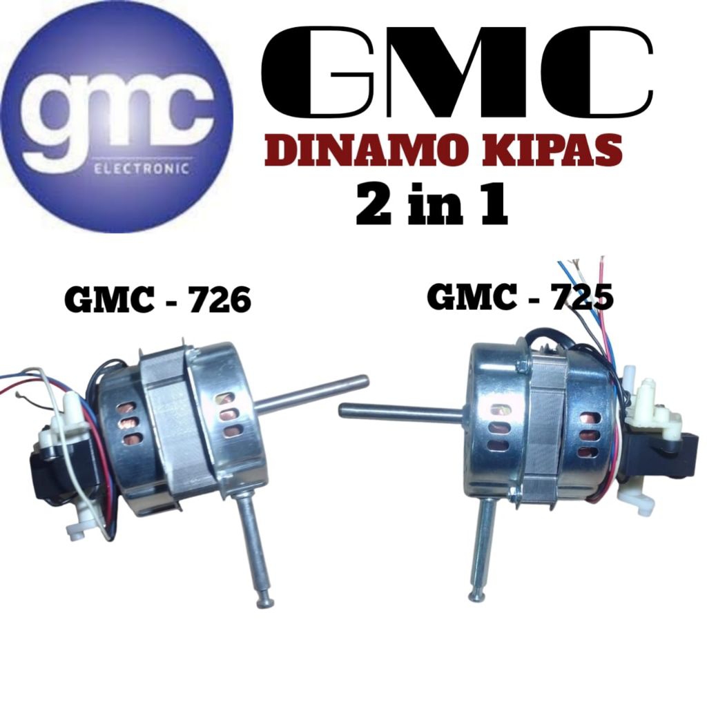 Dinamo kipas angin TORNADO 2 in 1/Dinamo kipas angin GMC 18 inch as coak dan as drat