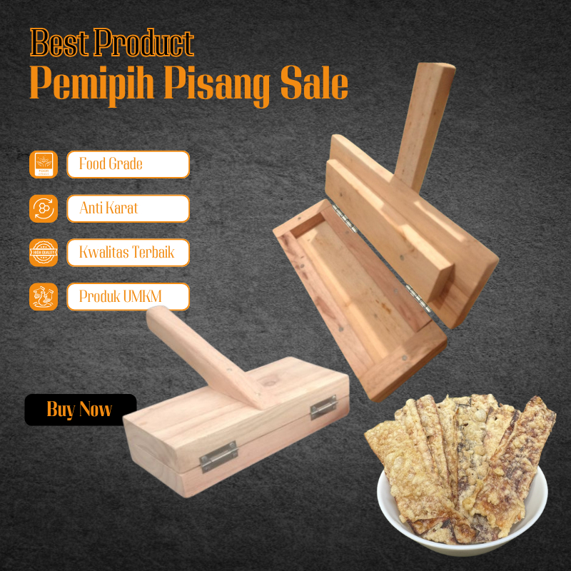 Pemipih sale pisang / alat geprek pisang