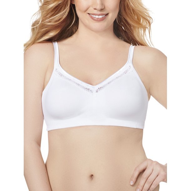WIREFREE BRA FULL CUP TANPA KAWAT TORI DAN JMS WHITE SIZE 38B (B85) 38C (C85) 38D (D85) 40B (B90) 40