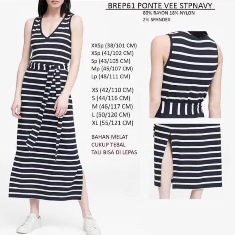 Dress Banana Republic Sleeveless Dress Republic Pisang Original Branded