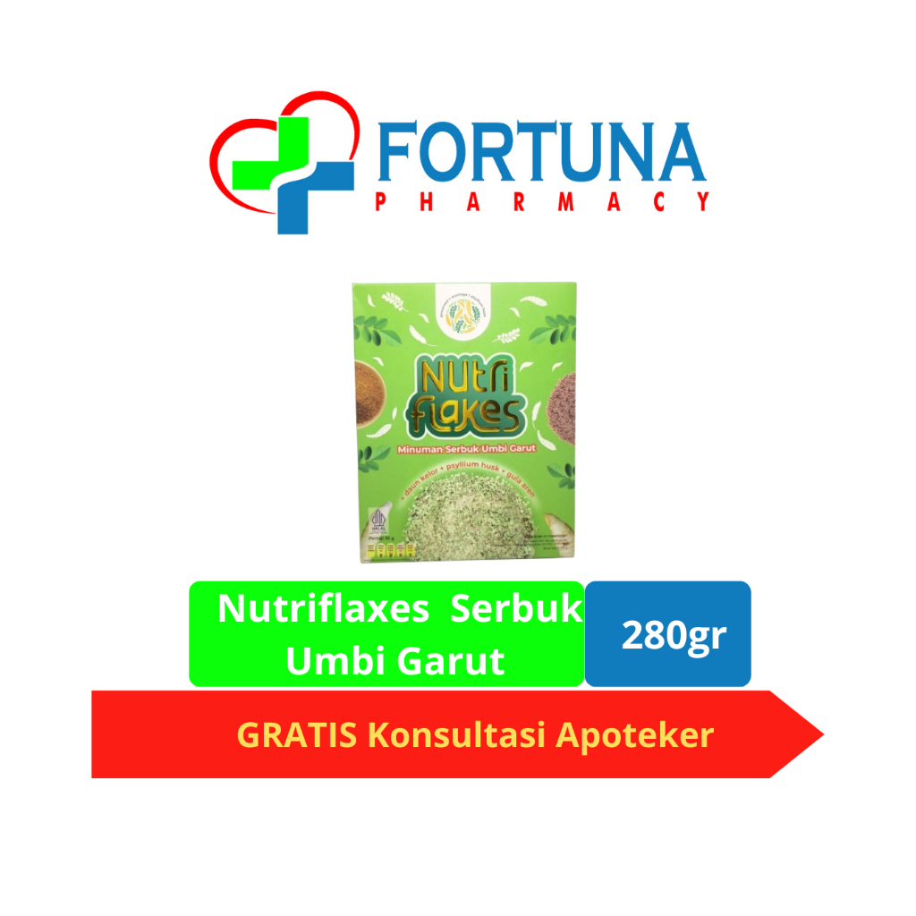 

NUTRIFLAXES MINUMAN SERBUK UMBI GARUT