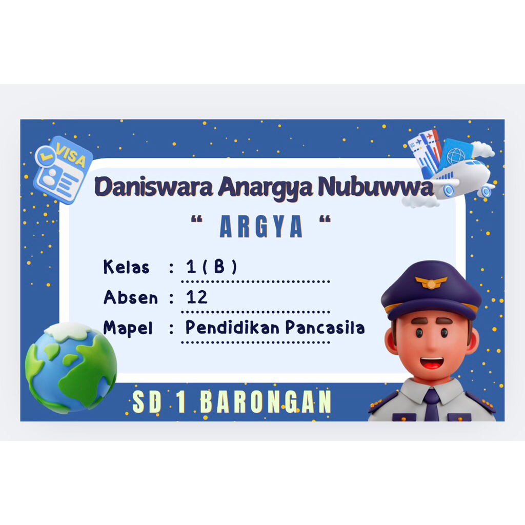 

Stiker Mata Pelajaran