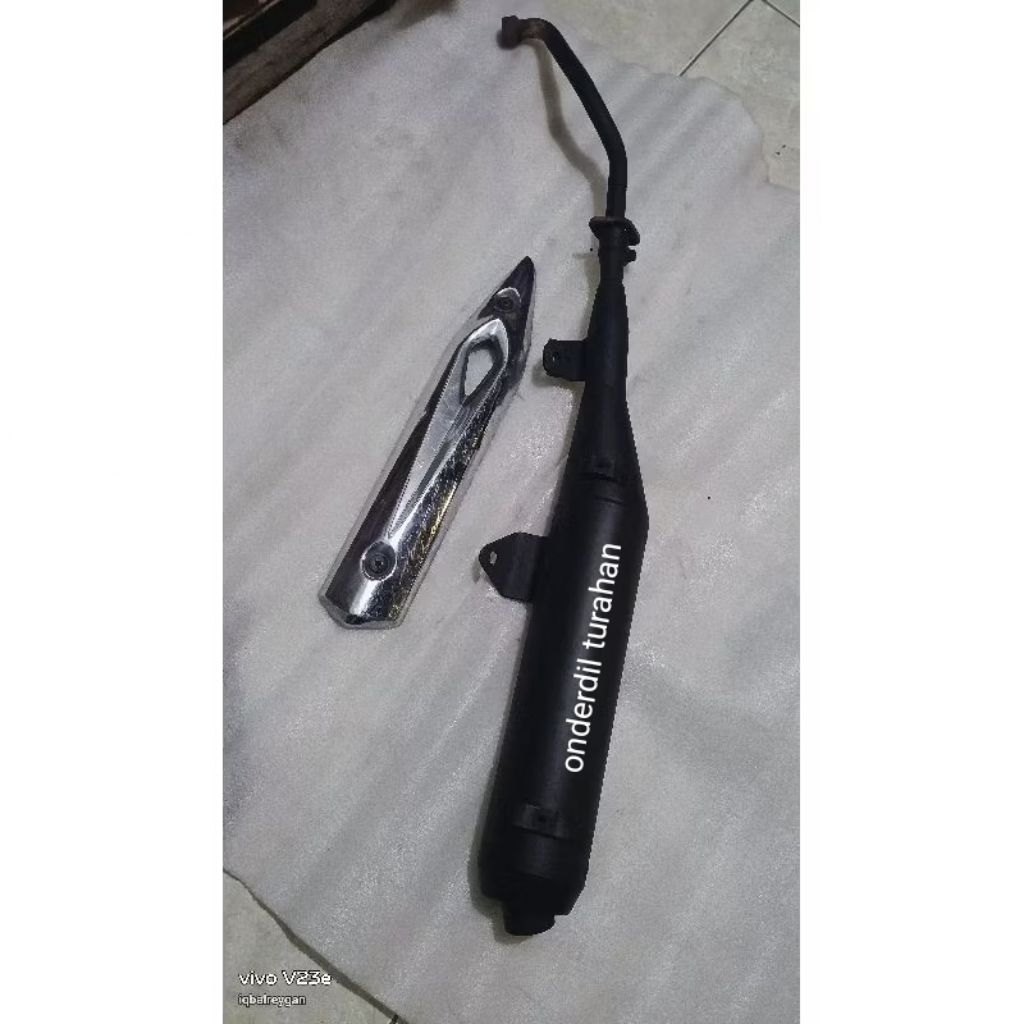 knalpot original shogun 125 ROBOT  FL/NR/SP/RR