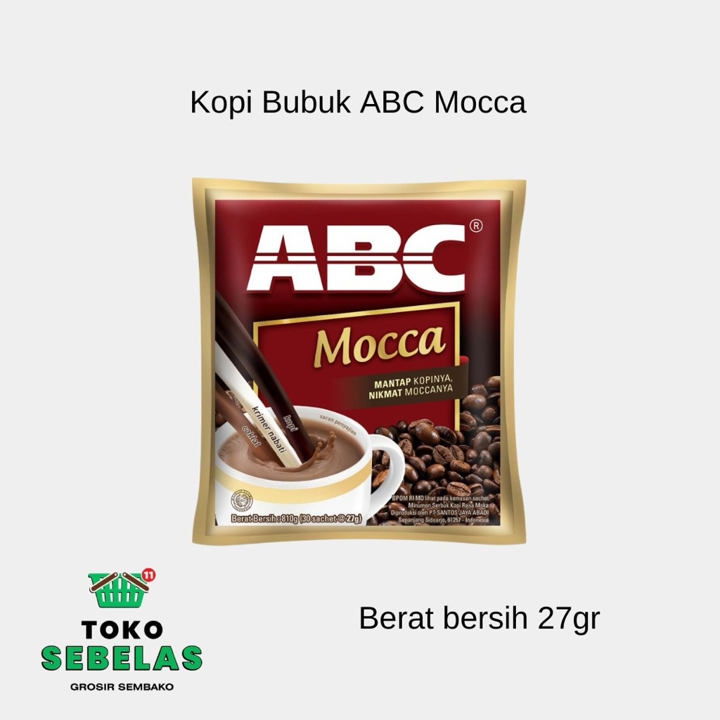 

Kopi Bubuk ABC Mocca10x27g