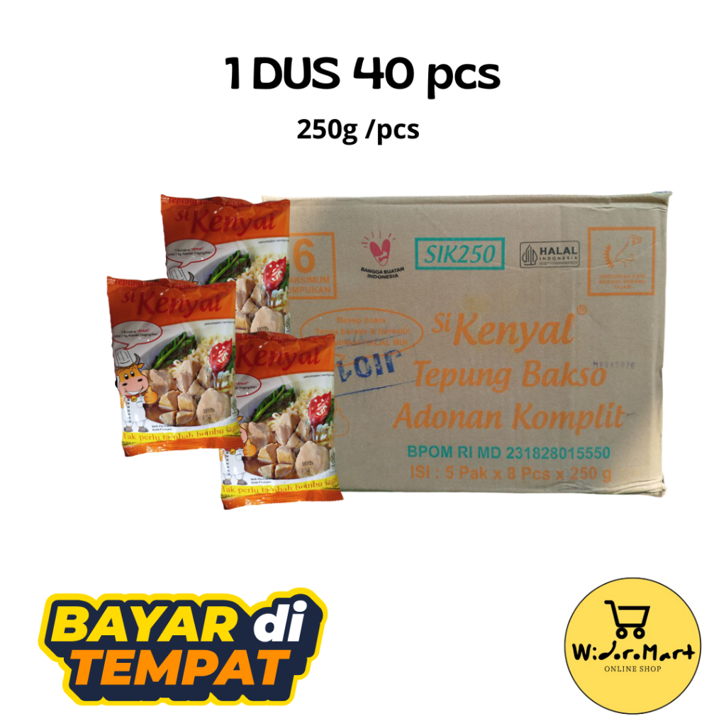 

SIKENYAL ADONAN KOMPLIT tak perlu tambah bumbu (1dus) 40pcs
