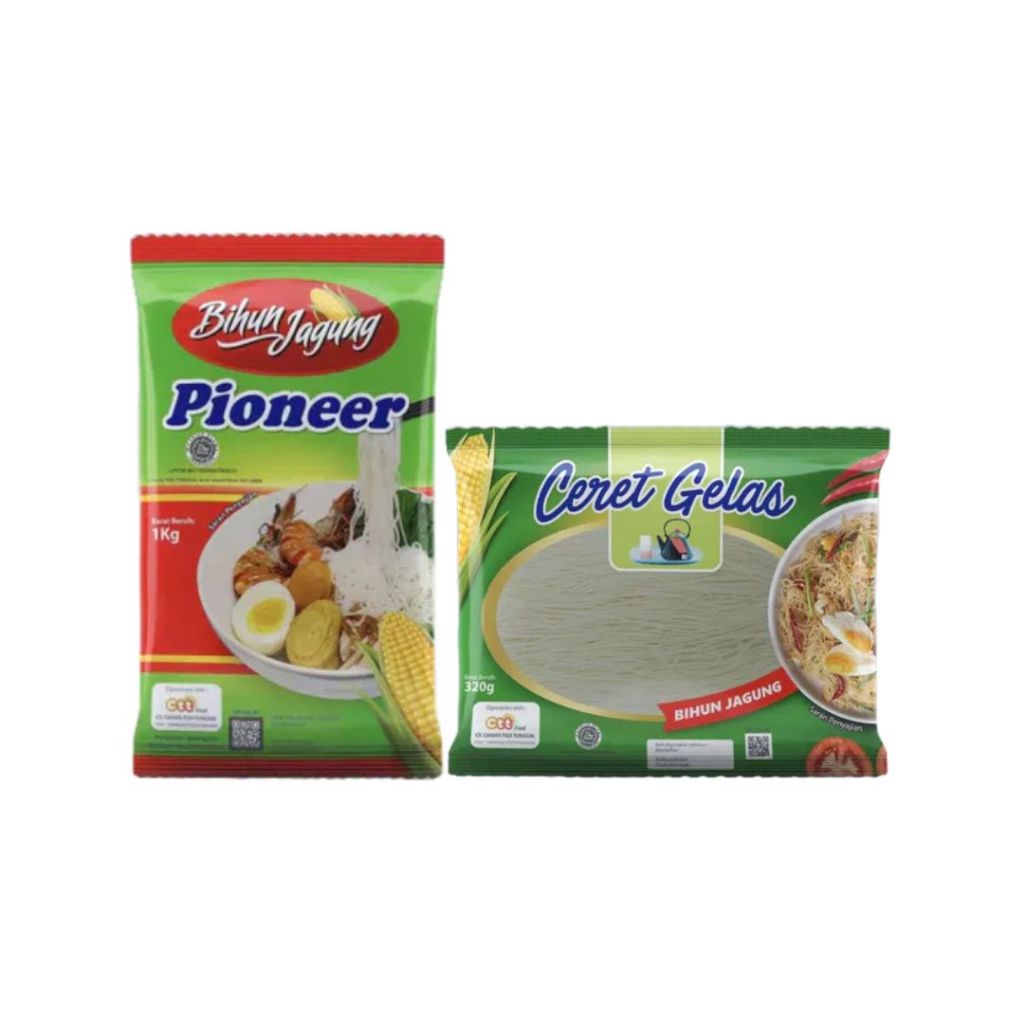 

Pioneer Bihun Jagung Isi 1KG & 320GR
