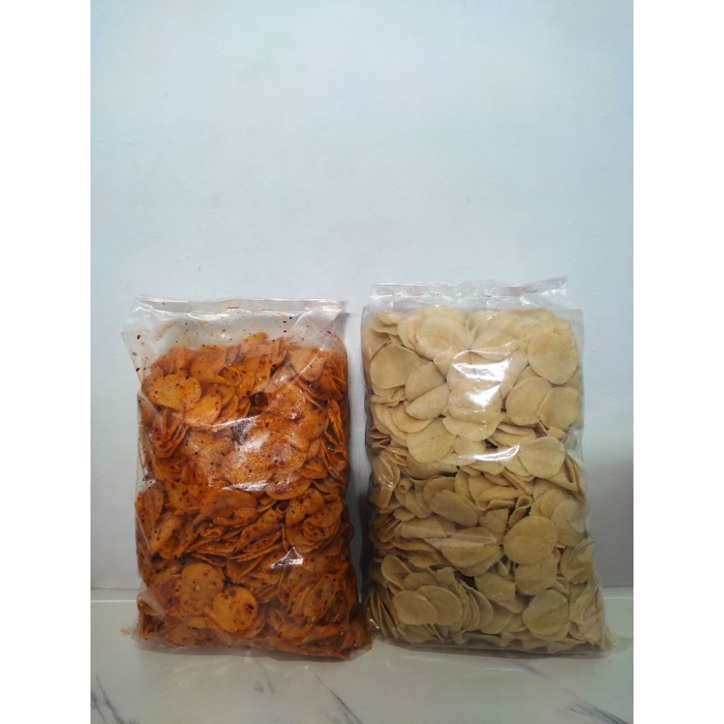 

MORING 1KG - cimol kering - cemilan renyah gurih pedas