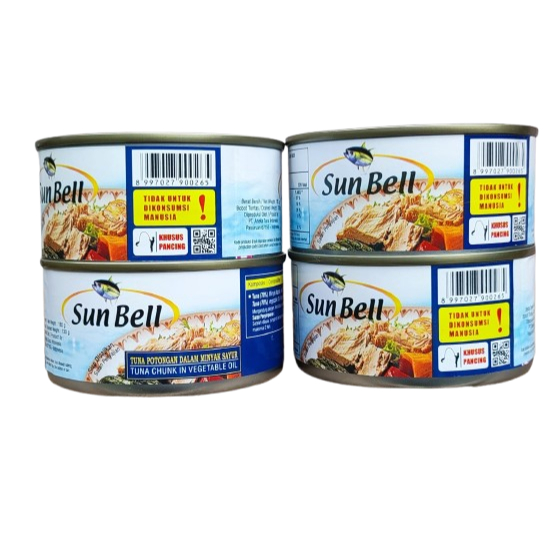 

Umpan Pancing Sunbell Besar 185 Gram Dalam Kemasan Kaleng