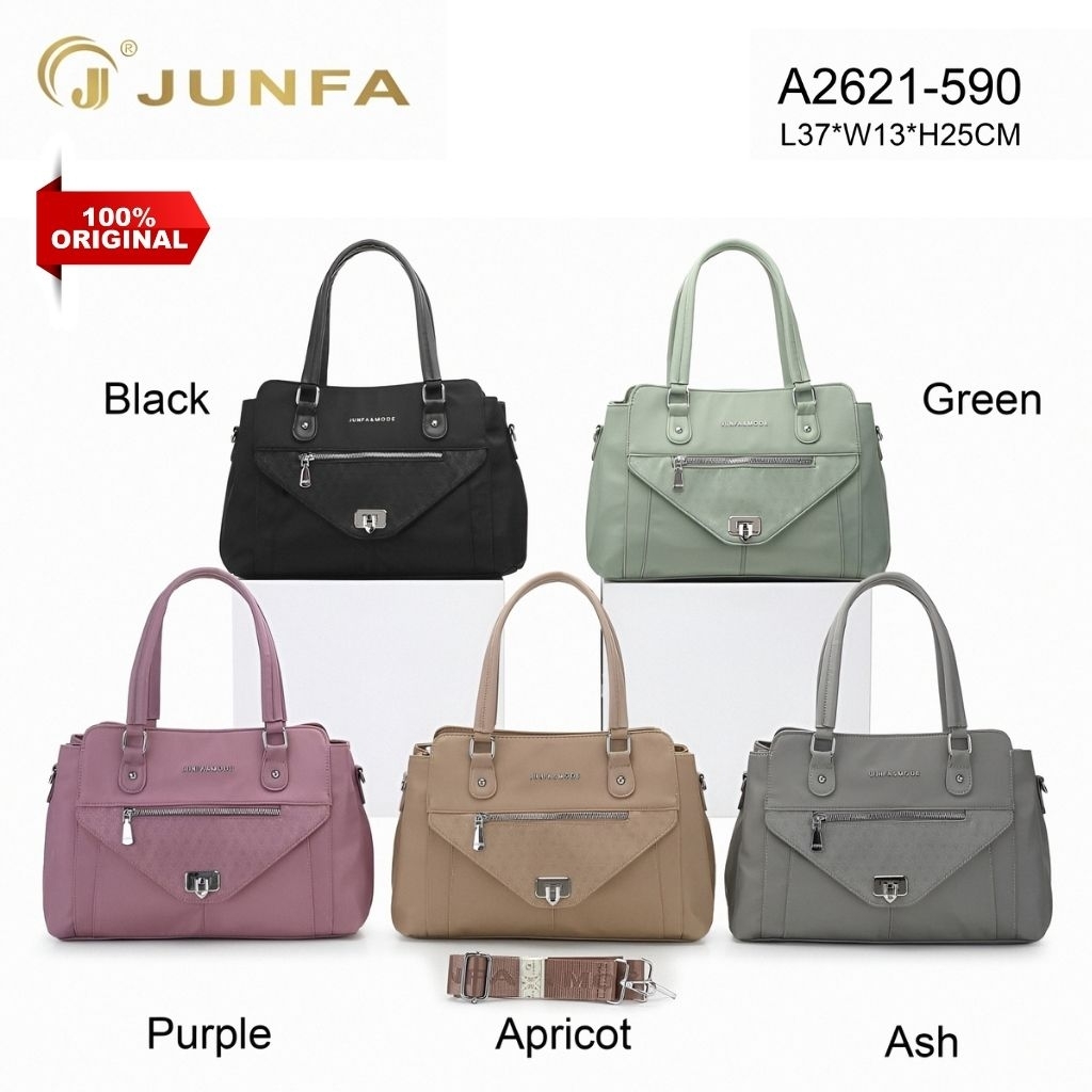 Tas Jinjing JUNFA 2621 Tas Tangan Besar Handle Bag Ori