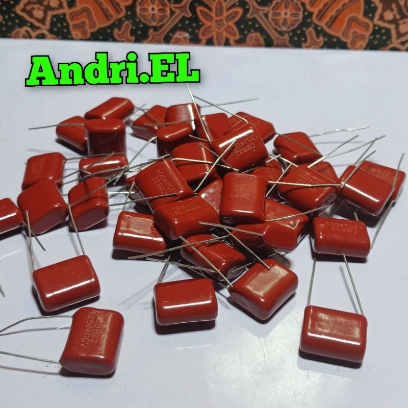 capasitor milar CBB22 125J400V,  CBB22 225J400V, CBB81 822J1600V, CBB81 223J2KV