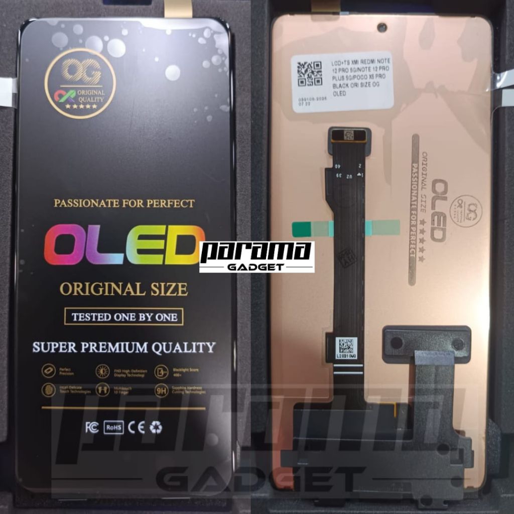 LCD XIAOMI REDMI NOTE 12 PRO 5G / NOTE 12 PRO PLUS 5G TOUCHSCREEN OLED ORI OG