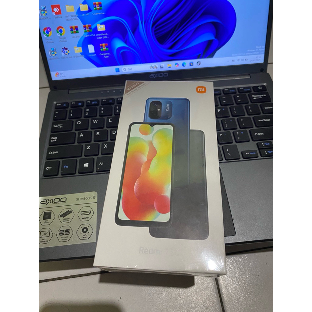 Hp fake Gps Absen Kantor PNS Redmi 12c 3/32 BEKAS