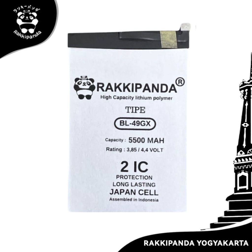 Diki_Diku Baterai Hp Rakkipanda Bl-49Gx Hot 7 Lite ( X690B ) / Note 7 ( X690 ) / Hot 11S Nfc (