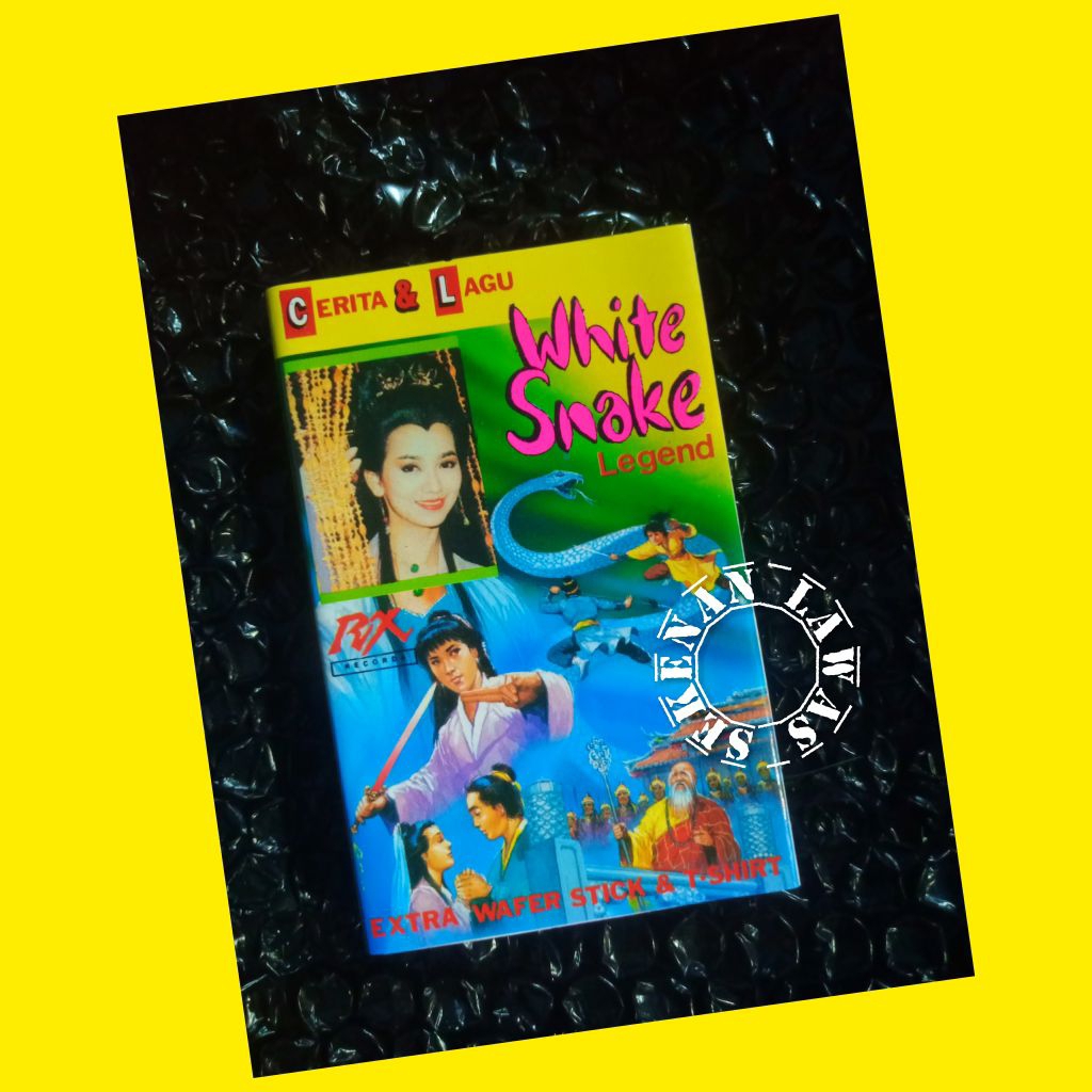 Kaset Anak Cerita & Lagu White Snake Legend (Mulus)