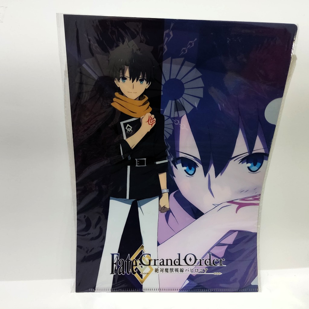Fate/Grand Order: Absolute Demonic Front Babylonia A4 Clear File - Fujimaru Ritsuka / Mashu Kyrielig