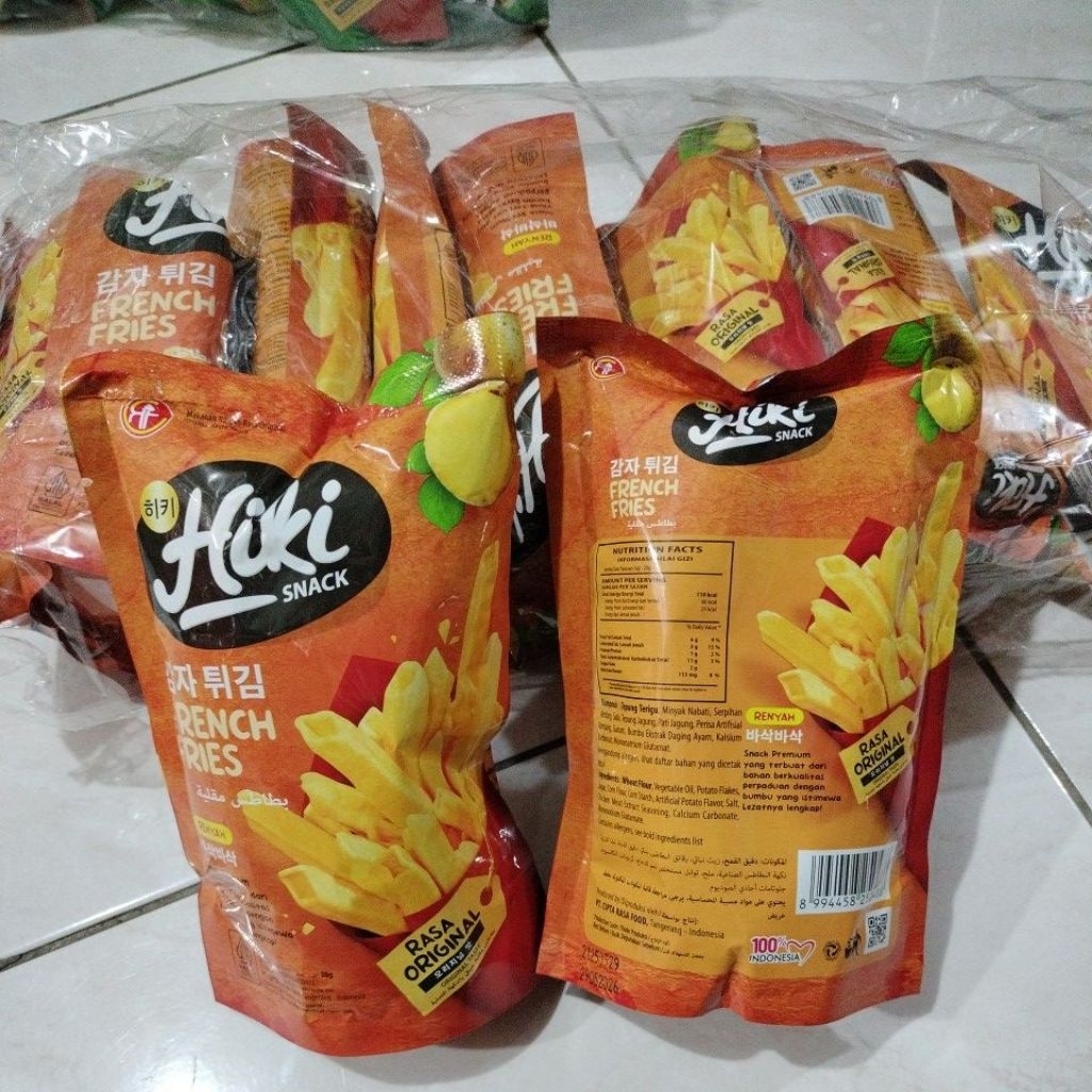 

Hiki Snack Kentang Rasa Original 10 pcs x @20g