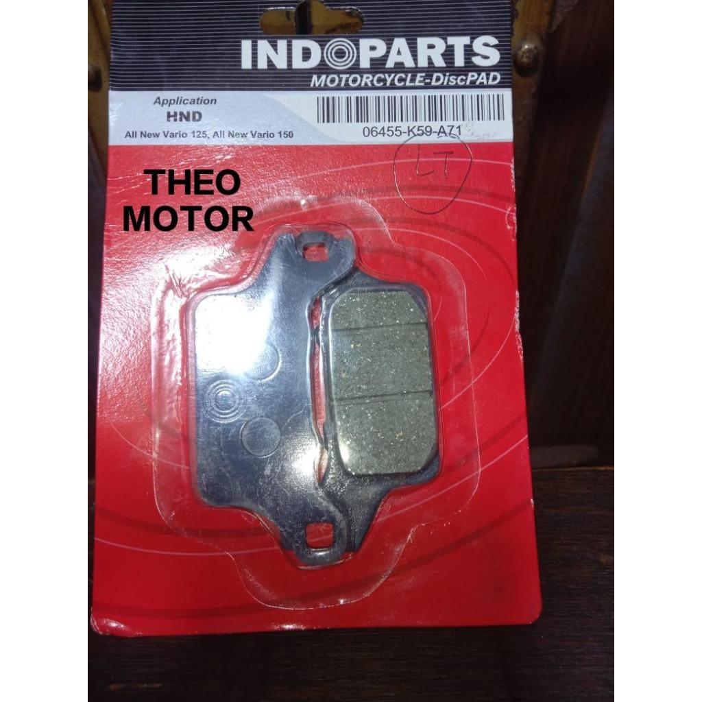 Kampas Rem Depan Motor Honda Vario New 125 dan 150 merek Indoparts